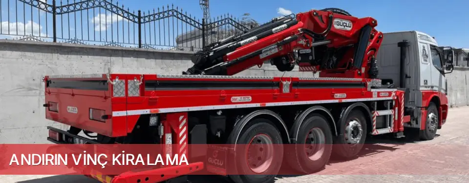 Andırın İlçemi Vinç Kiralama